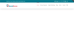 Desktop Screenshot of brand2love.com