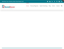 Tablet Screenshot of brand2love.com